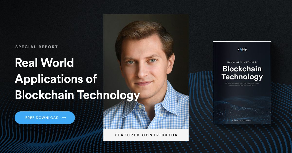 zageio's tweet photo. Tyler Fallon, Founder at Upfiring said that there will be some blockchain DApps that will eventually go mainstream.

Download your copy of the Zage Report here: https://t.co/zv2EIkZg5j

#ZageBlockchainReport #Blockchain @UpfiringHQ https://t.co/R1ADZPjnkw