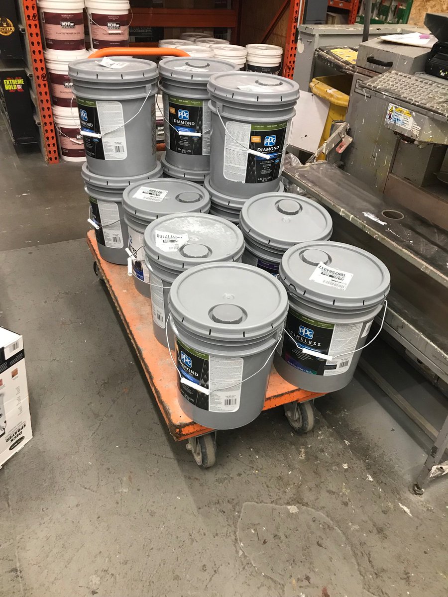 MikePPG's tweet photo. What an awesome day! 55 gallons to The Chapel. 
@PPGHOMEDEPOTFST 
@ThdPpg https://t.co/yW57T8Q1bs