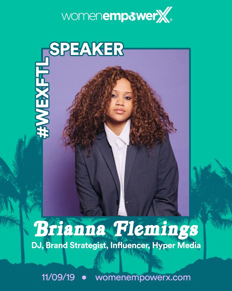 BreeFlemings's tweet photo. Last year I was an attendee, this year Iβm a speaker..π #WEXFTL Come out and network at this Women Empowerment Conference Nov. 9! https://t.co/22YjA4cxbc