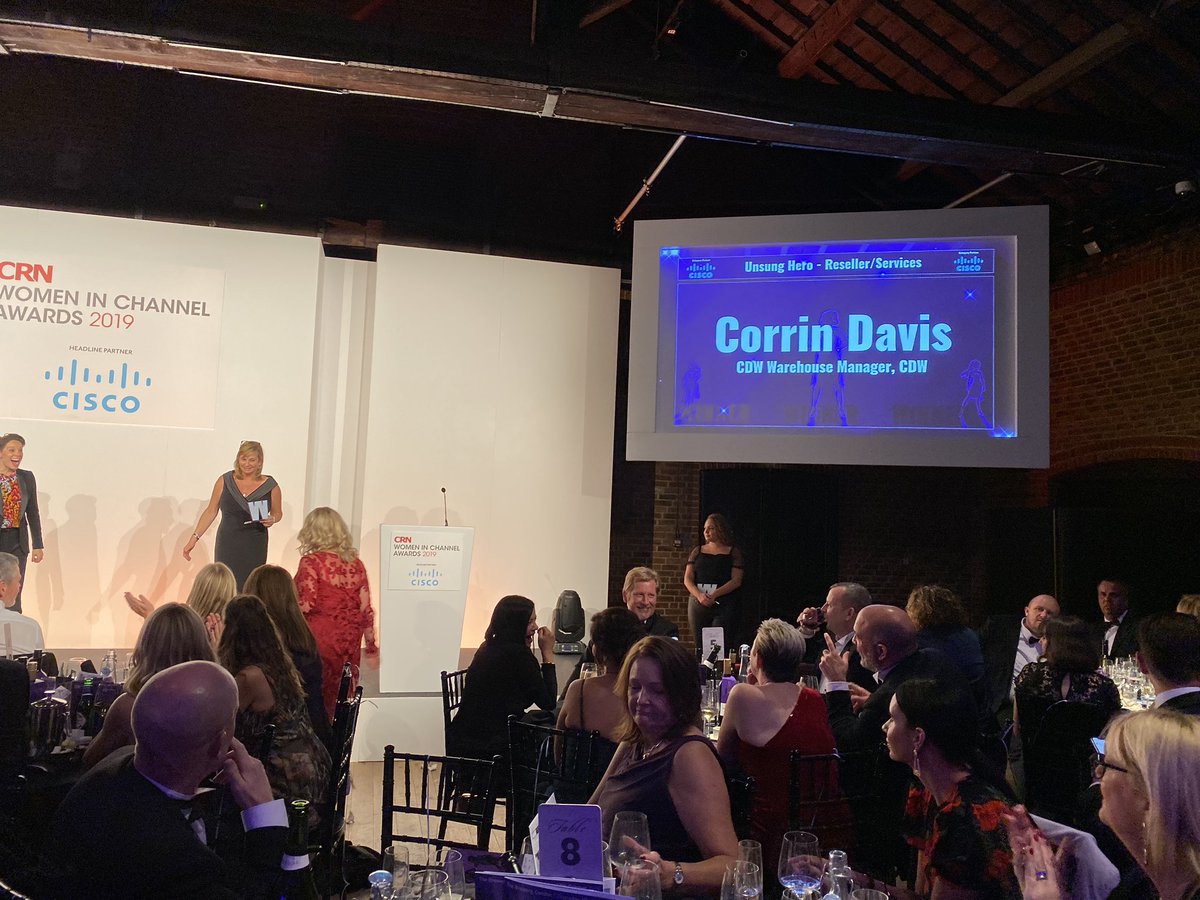 ymatzk's tweet photo. Huge congratulations to our amazing Corrin Davis for winning the Unsung Hero award at the @CRN_UK #womaninchannel awards. #cdw #cdwsocial https://t.co/PyhxDCWJ17