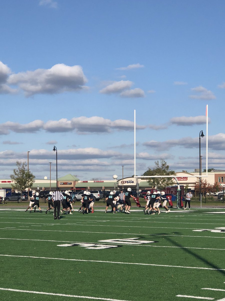 NStarPolarsAth's tweet photo. 1st Game of the Day for our Eau Claire Football Classic! @Northstarmiddle Polars taking on the @delongmiddle Knights! #nmspolars @ECN_Football https://t.co/5ScXNWzf29