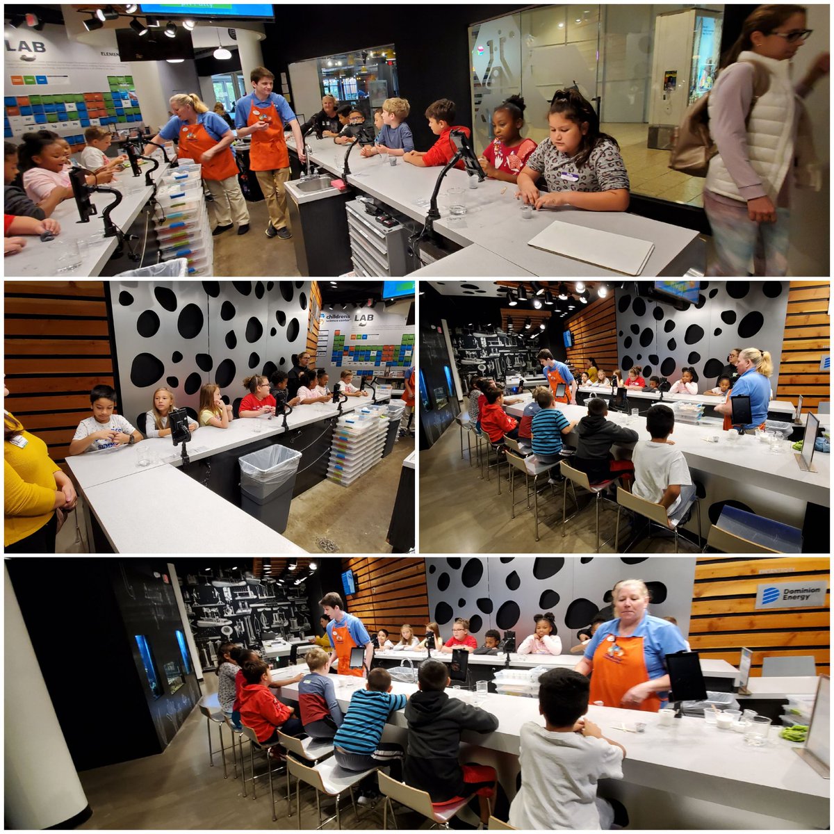 Sealionsin321's tweet photo. So much fun at the Children's Science Center today! @KyleRWilsonES @ChildSci #wilsonsealions #sealionsin321 #childsci https://t.co/vx2jovUOKk