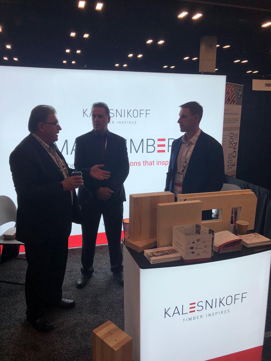 KalesnikoffTeam's tweet photo. Kalesnikoff takes Texas and @NAWLA1893 - come swing by booth 425 and say hi! #Traders19 #NAWLA #TimberInspires #Kalesnikoff https://t.co/SHHup4g4mT