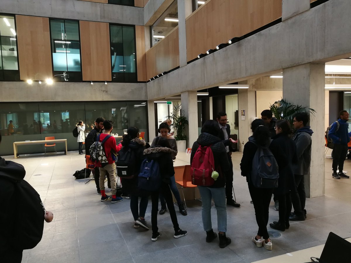 UofTEngDean's tweet photo. Alas sorry I missed the cupcakes at the First Year event today in #Myhal to celebrate the first six weeks of class @uoftengineering - How's it going? Let's chat over ☕ https://t.co/9eYyP0hwny