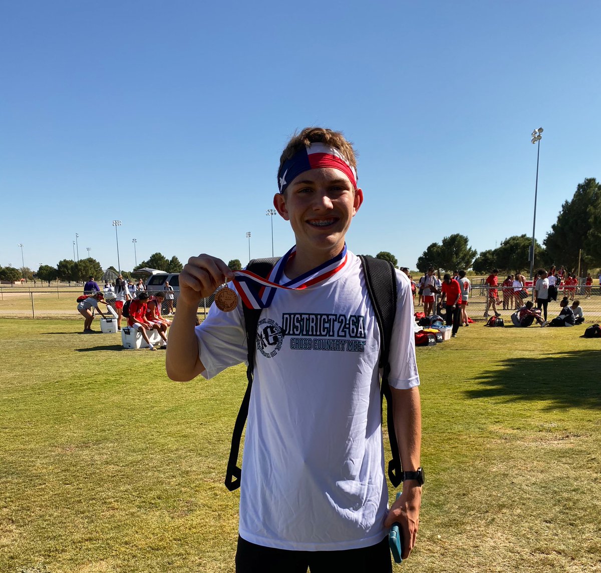 dezstephenson's tweet photo. Started from the bottom now Iโm here. This kid is motivated!
2017-23:53
2018-19:45
2019-17:32
Logan finished 10th today at 2-6A District CC Meet and is regional bound! #pupsup #mhscc https://t.co/59QB6yaCOp