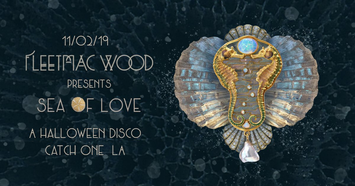 Remixes of the Mac, crafted for the disco. <a href="/FleetmacWood/">Fleetmac Wood</a> is calling sirens and sea creatures to the dance floor this Halloween. dola.com/events/2019/11…