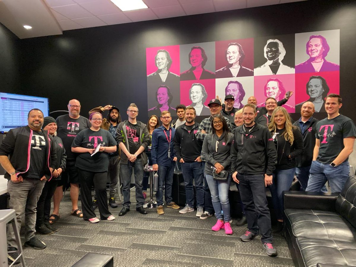 Arun (@arunramchan) on Twitter photo Excited to spend the day with our friends at the Bellingham Call Center, we really appreciate everything they do for our customers and employees!
#PNWinning
#WestIsBest
<a href="/SamSindha/">Sam Sindha</a> <a href="/JonFreier/">Jon Freier</a> <a href="/JohnLegere/">John Legere</a> Excited to spend the day with our friends at the Bellingham Call Center, we really appreciate everything they do for our customers and employees!
#PNWinning
#WestIsBest
<a href="/SamSindha/">Sam Sindha</a> <a href="/JonFreier/">Jon Freier</a> <a href="/JohnLegere/">John Legere</a>