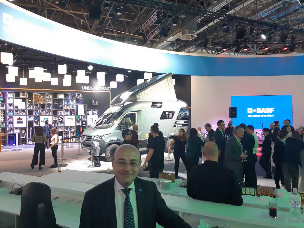 #BASFatK2019 #K2019 <a href="/basf/">BASF</a>
Plastik  alanında çığır açan ürünlerin sergilendiği K Fuarındayız. BASF olarak standımızda Vision Venture'u sergiliyoruz. Bu konsept karavanla 2025'te seyahat deneyimimiz çok farkı olacak...