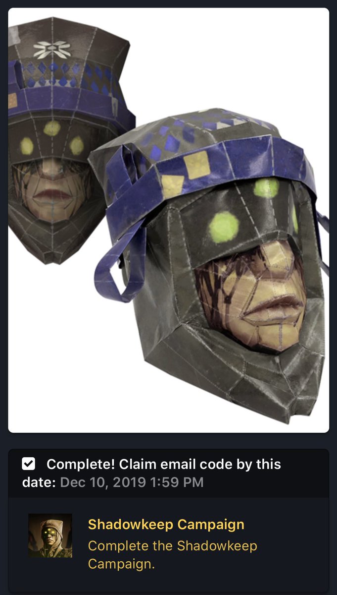 BerserkFURY07's tweet image. Going to be doing a code giveaway every hour for the next couple of hours. All I ask is people to like and follow me on Twitter. If you want to share this post by all means go ahead. The codes are for the photos below. #destiny #Destiny2Shadowkeep #codegiveaway #gardenofsalvation