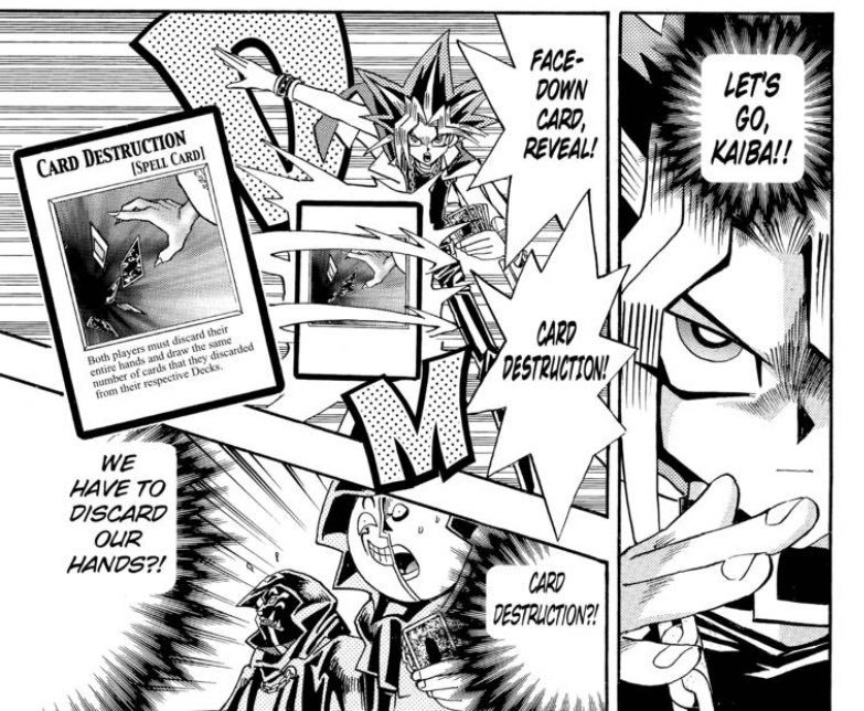 I think one of the reasons I love Seto Kaiba is because he absolutely goes against the whole “today’s enemy is tomorrow’s friend” trope that’s so prevalent in other Jump manga. He isn’t just Yugi’s buddy immediately and is still a huge dick (which I weirdly appreciate).