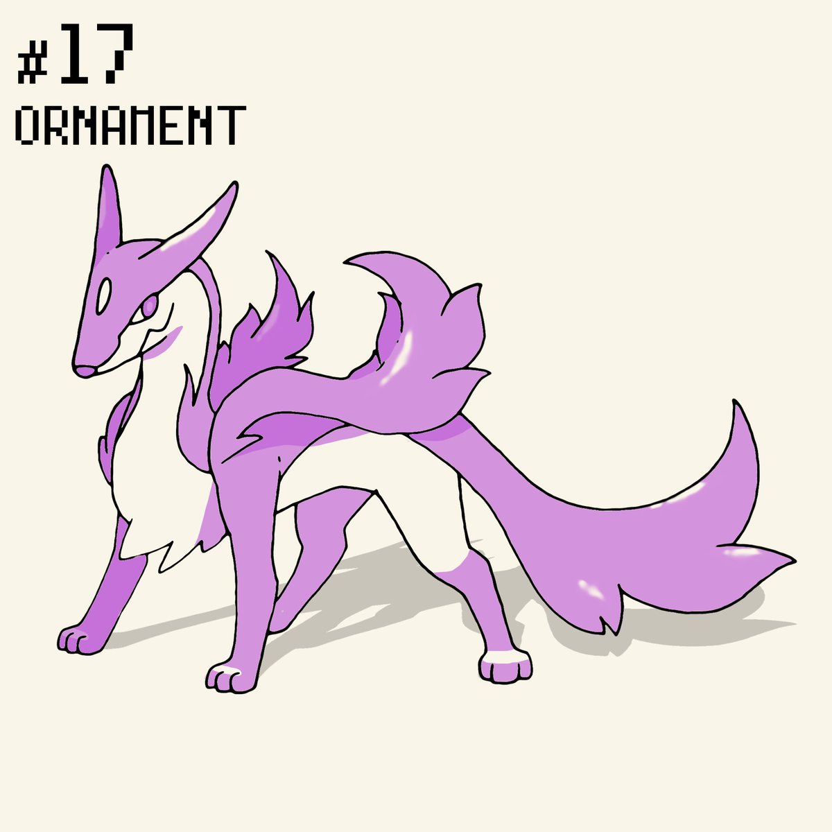 ScptFakemon's tweet photo. Day 17: ORNAMENT

Foxament

Poison/psychic type

#inktober #inktober2019 #fakemon #faketober #pokemon #pokemonsword #pokemonswordshield #digitalart #digitaltober #pokedex #day17 https://t.co/P1lqYDa0Vh