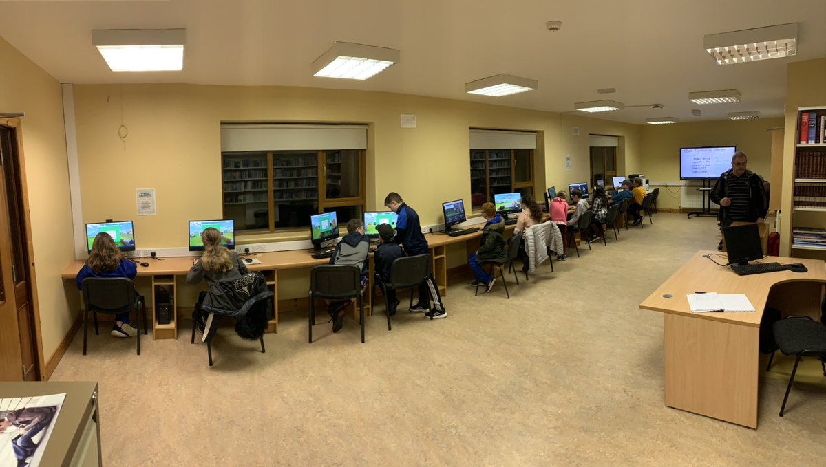 PrimrySolutions's tweet image. That’s a wrap! Local school kids had a fantastic time learning #computerscience with #MakeCode and #MinecraftEdu for #EUcodeweek2019 @MS_eduIRL @MSMakeCode @CodeWeekEU @PlayCraftLearn @Minecraft