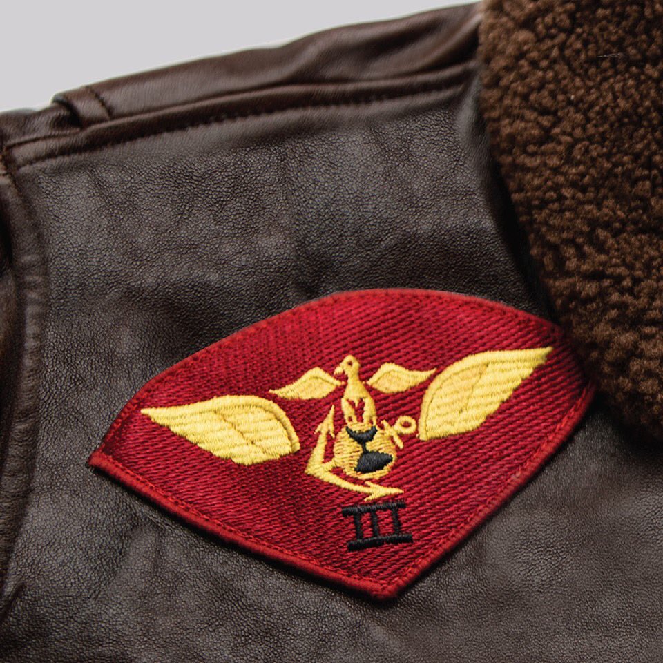 AvirexUs's tweet photo. The original G-1 Flight military jacket. This iconic Avirex Topgun jacket features contrast patches that make it truly unique. https://t.co/viv0XwYIQN https://t.co/uYmEkGhB7B