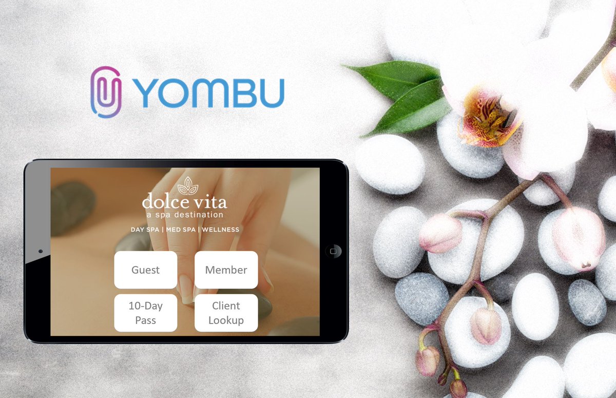 Spa? Med Spa? Yombu can digitize your entire guest intake process. Find out more: info@yombu.com

#yombu #spa #medspa #paperless #guestregistration