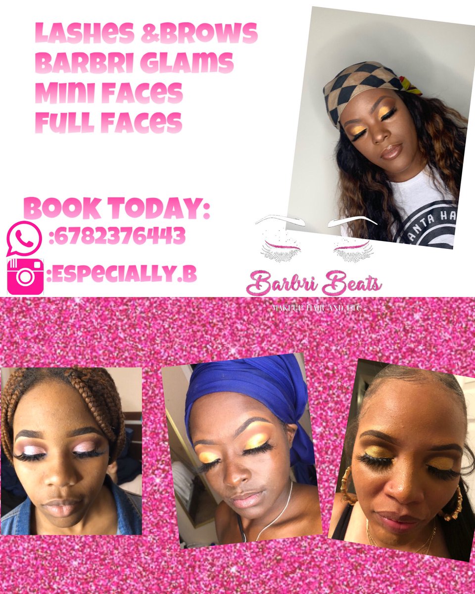 Afternoon...If you are looking for a local makeup artist in the Atlanta area come book with me... as glamorous as you want to be 🥰...
•
•
•
#atlanta #mua #atlmua #morphe #laproconcealer #eyebrowstutorial #makeup #weddings #proms #party #graduation #specialevents