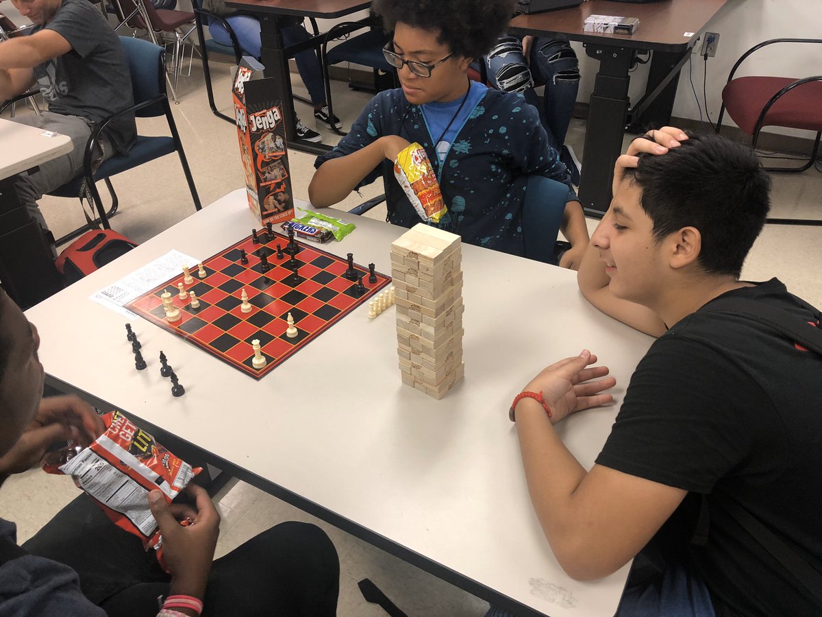 SHHSConnect's tweet photo. When you are are “on track” in all of your classes you get to have game day and snacks. 

Keep up the great work. https://t.co/ED4KZuTD7F