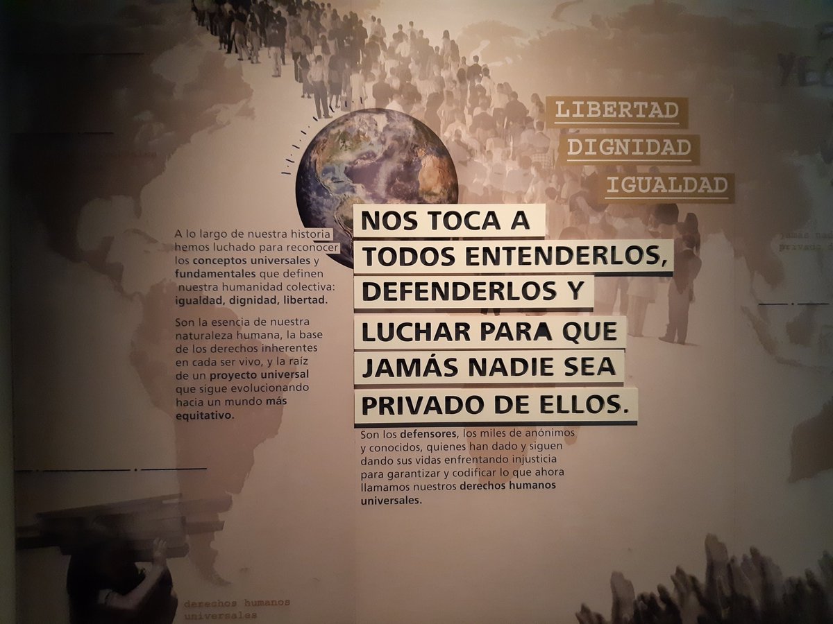 DavidRozotto's tweet photo. Reading week (1/2) exploring how the construction of memory creates more tolerant societies. @MuseoMyT Memory & Tolerance Museum, Mexico City, the Holocaust & genocides in Armenia, Rwanda, Guatemala, Sarajevo, Cambodia & the ongoing conflict in Darfur.
#InterMemory
#UWaterlooSLAS https://t.co/BPdNgeDX2H