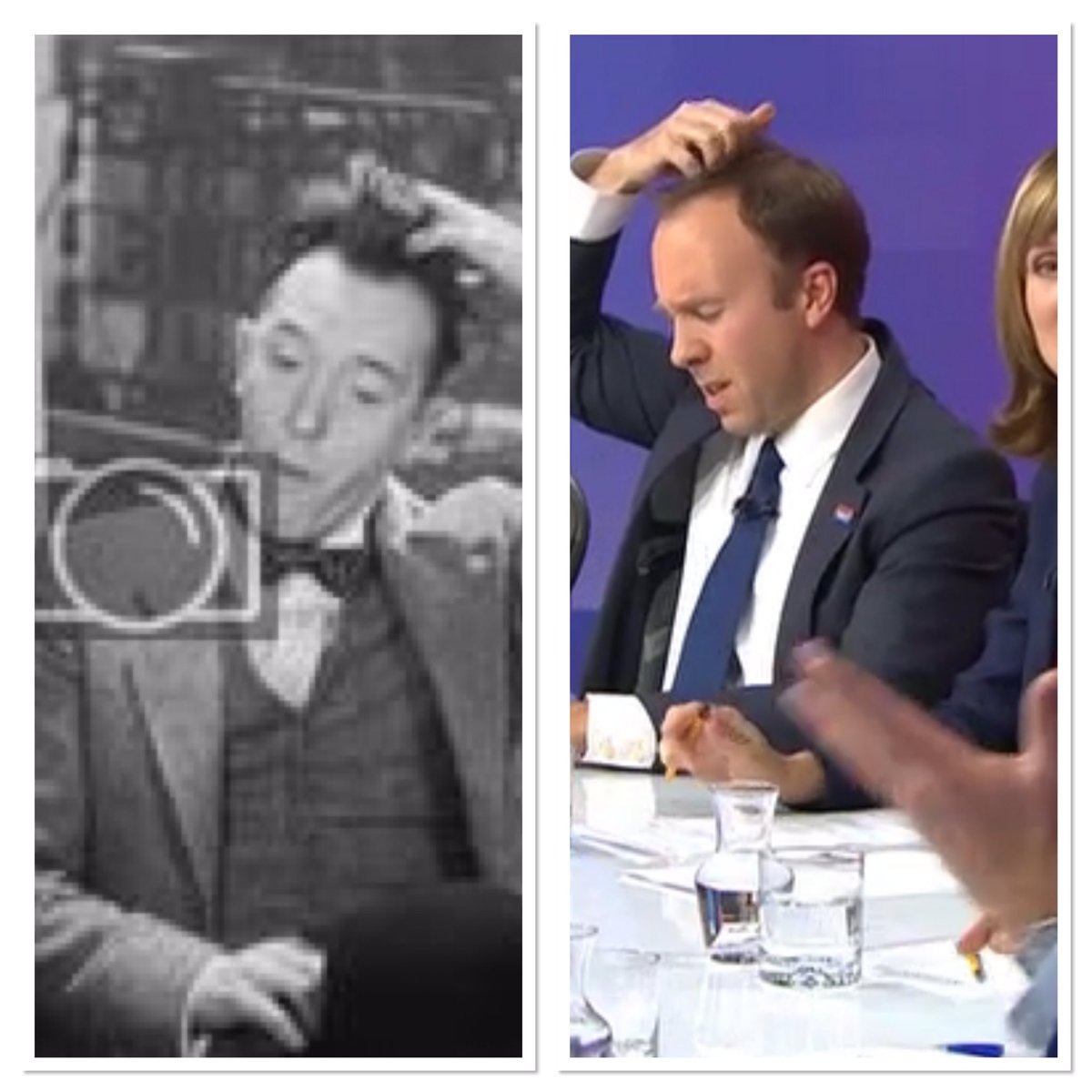 Lee_Darbs's tweet image. Matt Hancock doing his best to look like an idiot #bbcqt