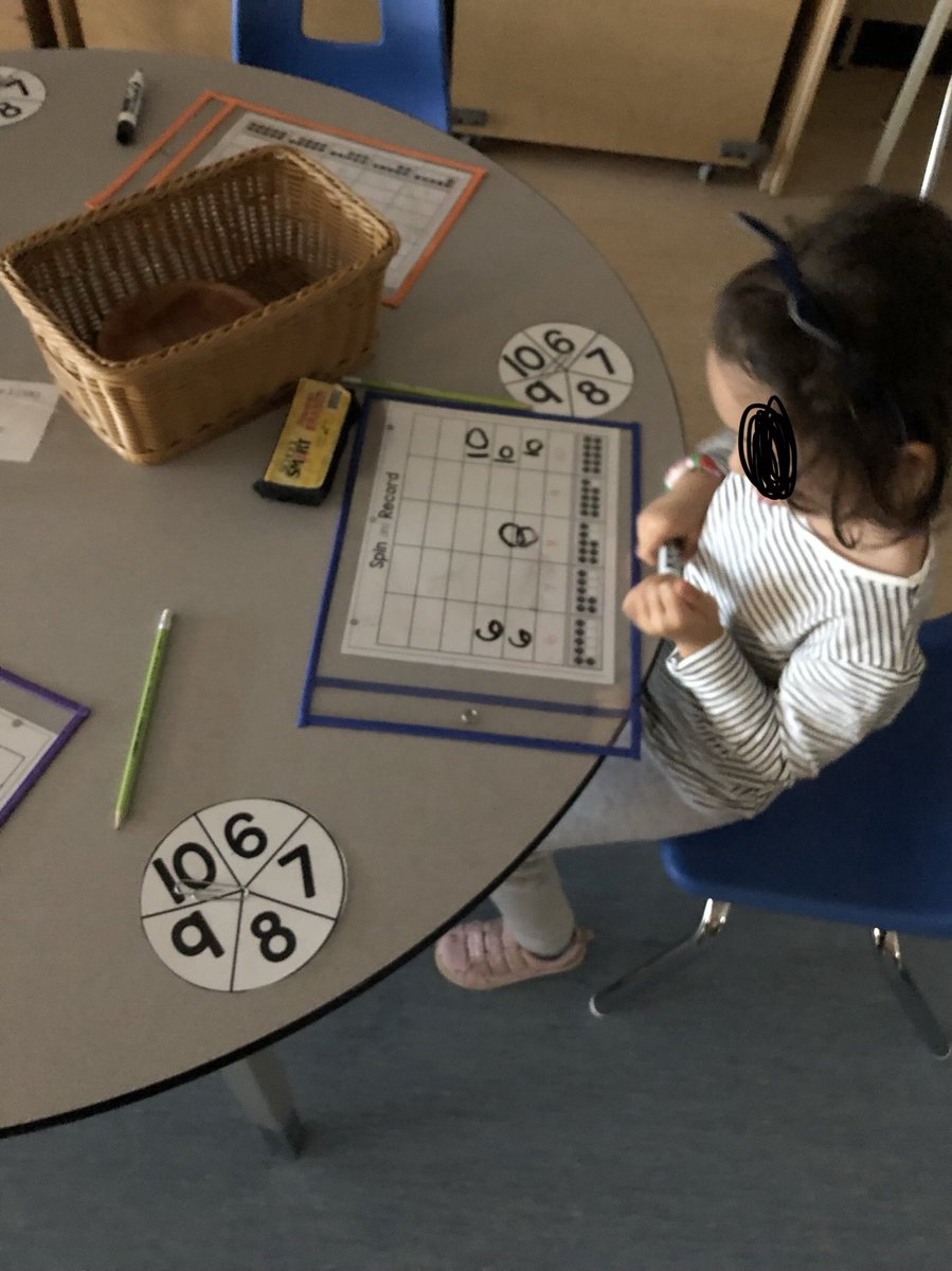 mswolfsclass's tweet photo. Spin the spinner and write the number! What number came up the most? A very popular centre this week! https://t.co/nKMRtSfycx