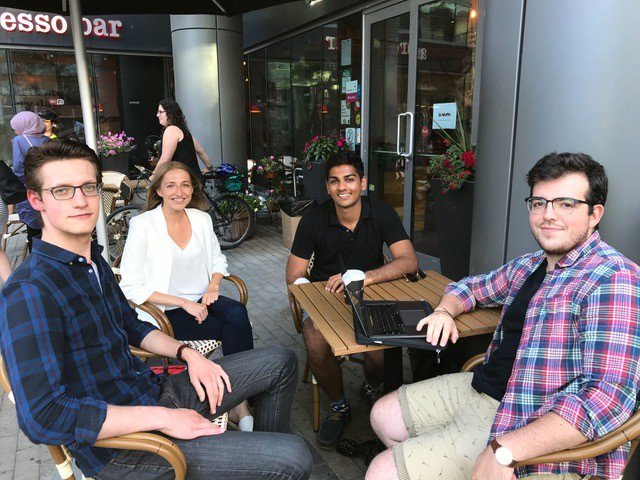 UTLawNexus's tweet photo. A group of @UTLaw and computer science students have formed a U of T chapter of Legal Hackers, a worldwide organization focused on instilling the “hacker mentality” in the practice of law. Read all about it in the new issue of Nexus.

https://t.co/8ChSotrd2x https://t.co/TWEtHd8UUa