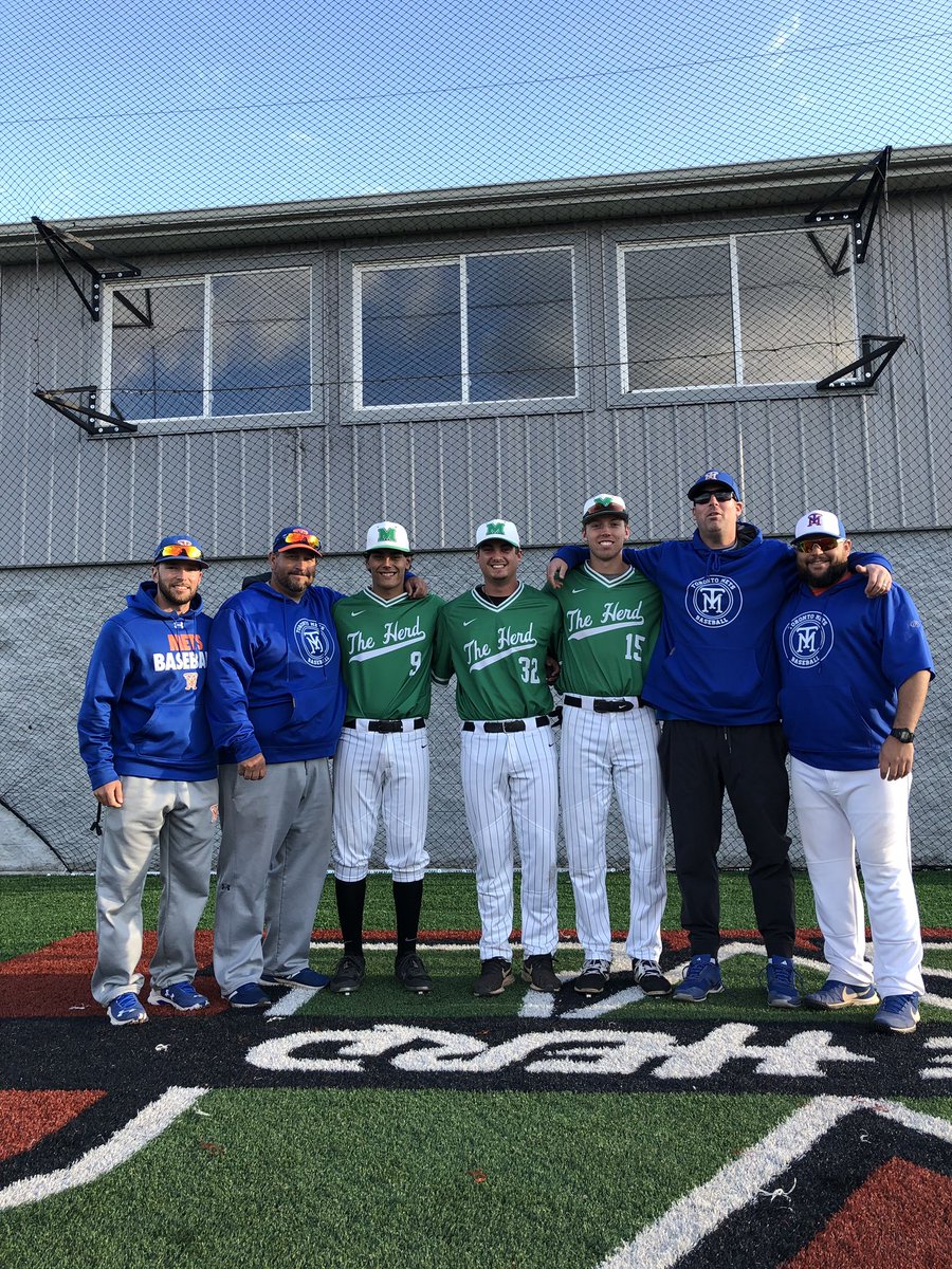 Day 7 of the <a href="/TorontoMets/">Toronto Mets</a> fall tour is in the books and we got to see 3 of our favourite alumni <a href="/ryan_leitch9/">Ryan Leitch</a> <a href="/ZachGardiner97/">Zach Gardiner</a> and <a href="/ryancappy29/">Ryan Capuano</a> thanks to Coach Waggoner, his staff and everyone with <a href="/HerdBaseball/">Marshall Baseball</a> for taking care of us today.