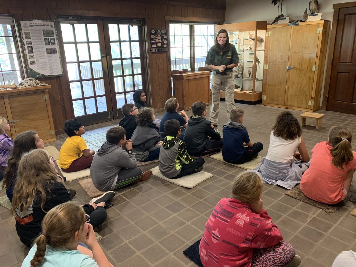 TabiTheTeacher's tweet photo. We went to Ozark Caverns this week! The weather was beautiful, we learned and saw cool things! #cpsbest #cave #bats #hike #funwithourclass https://t.co/W1DIpoQY1G