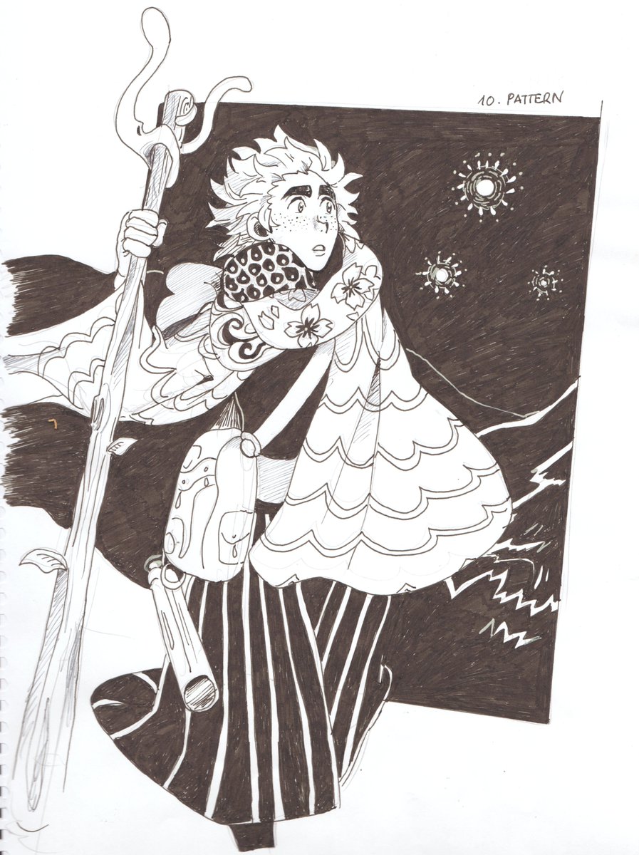 im aLREADY LATE inking day 15 right now 