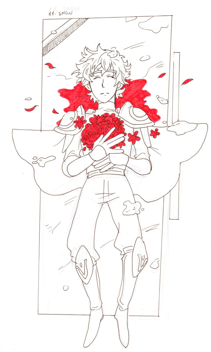 im aLREADY LATE inking day 15 right now 