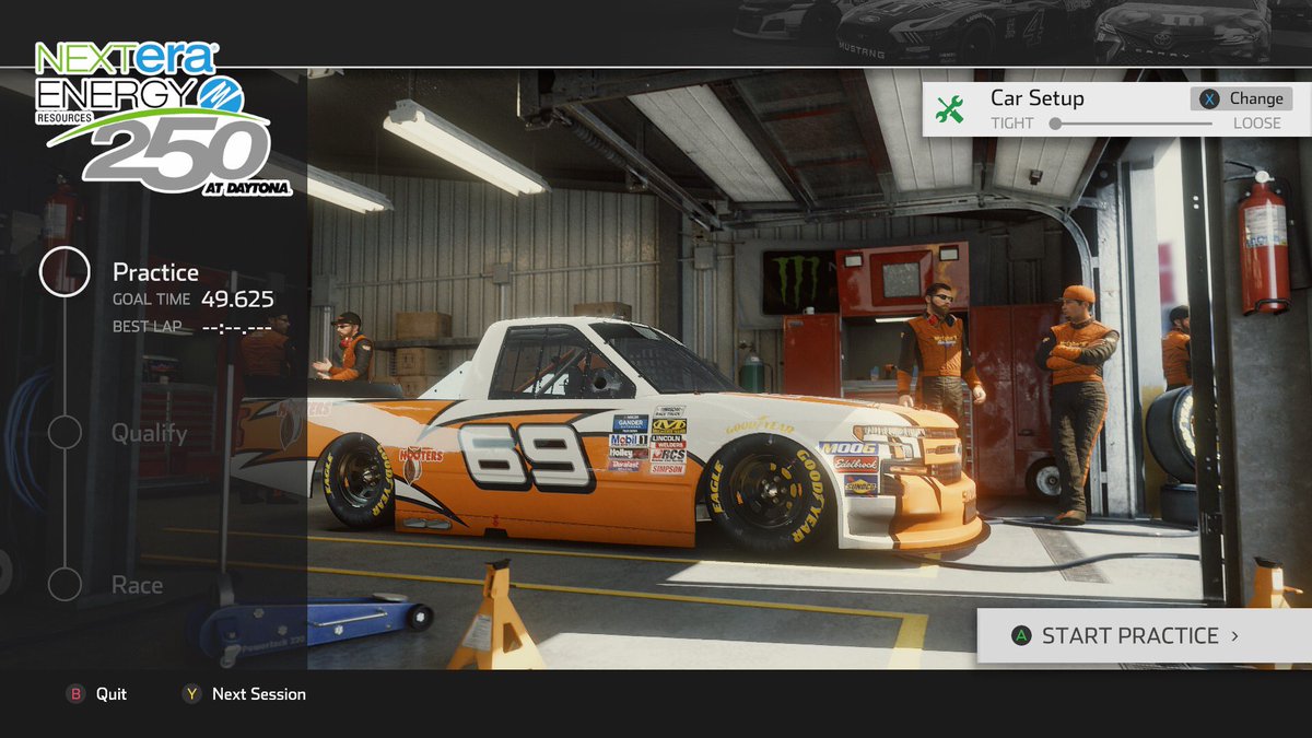 OmfbSpazz's tweet photo. Whos ready to see if the #69 trick can take home the victory @DISupdates in the @NASCAR_Trucks on @NASCARHeat come tune in live to my stream and watch me try to drive my way to victorylane as our season at #WolfPackRacing goes under way in just a little under a hour & half 🏁 https://t.co/gytRhvk22U