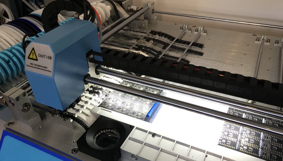 unexpectedmaker's tweet photo. Guess who ran out of stock of #TinyPICO :(
It’s been quiet in the office for a while, but no longer… the #PnP is buzzing again at full speed…
#hardware #electronics #manufacturing #picknplace #pickandplace https://t.co/AUaKxun8pc