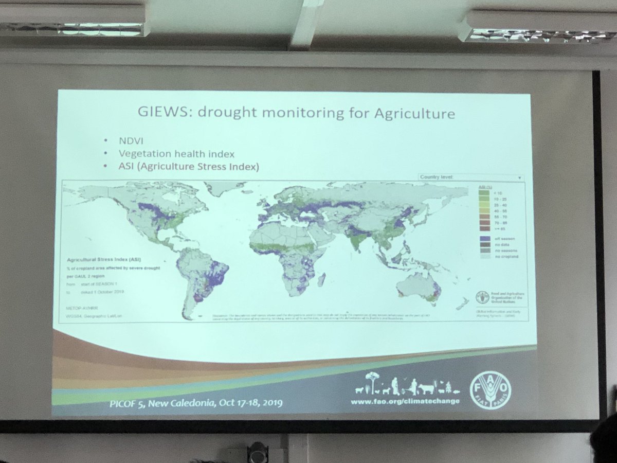 pacific_rcc's tweet photo. @spc_cps @ICU_NIWA @NiwaWeather @BOM_au @apcc21 @NOAA @ZulfiBegg @BenNollWeather @FijiMet @SprepChannel @elenoa_salele Mariko Fujisawa of @FAO gave an update on regional global and agriculture warnings and forecasts.
The Global Information and Early Warning System on Food and Agriculture (GIEWS) monitors the condition of major foodcrops across the globe: https://t.co/yn2aNulKbE
#PICOF5 https://t.co/mvsxVEM6dL