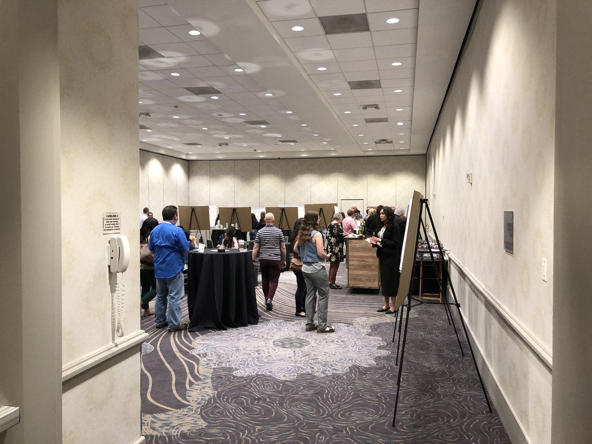 swacj's tweet photo. If you’re at #SWACJ2019, Come check out the poster session in the Century Ballroom from now until 7pm. We have finger food and a cash bar to sweeten the already great deal! https://t.co/4KfiaFMgkb