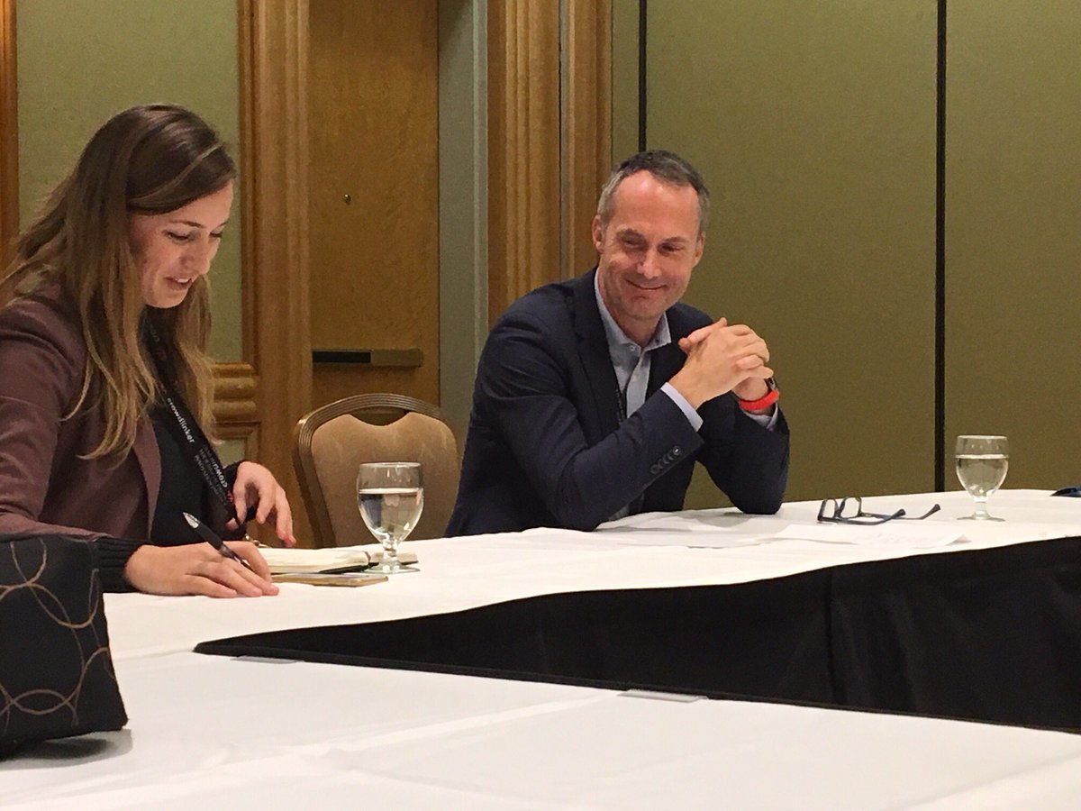 je_nycz's tweet photo. Thank you to those who joined me and @laura_buhler for our talk at @CIXCommunity yesterday. Great conversations about the state of VC and Canadian potential in a maturing industry. Big thanks to #CIX2019 for having us- it was great to meet with entrepreneurs and investors. https://t.co/1PITbqkK4P