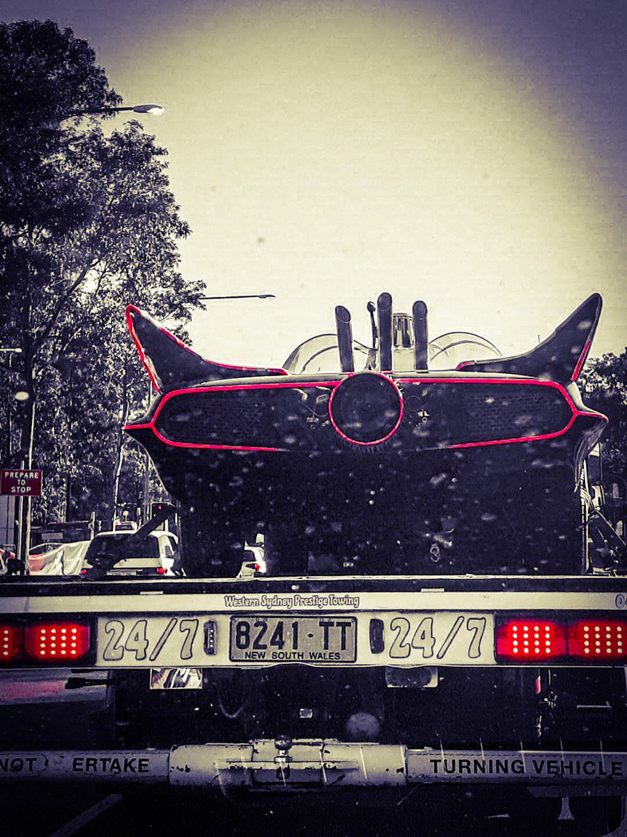 Holy Batmobile!! My childhood fantasties came to life today. <a href="/NRMA/">The NRMA</a> @robmctaggart <a href="/MRsalakas/">Brett Salakas</a> #Batman @jaredowens <a href="/rhiannonkeyte/">rhiannon keyte</a>
