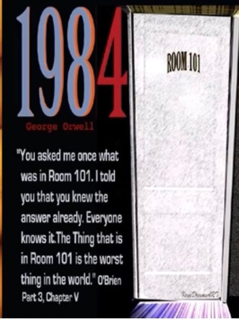 15/ 1984. Har fortsatt att gå igenom "Paula Loves Children". Börjar upptäcka riktigt sjuka saker. Som om det jag sett hittills inte varit tillräckligt. Ska jag gå in i  #Room101? #HumanTrafficking  #Satanism  #Politicians https://www.enotes.com/homework-help/what-room-101-for-everyone-for-winston-16525