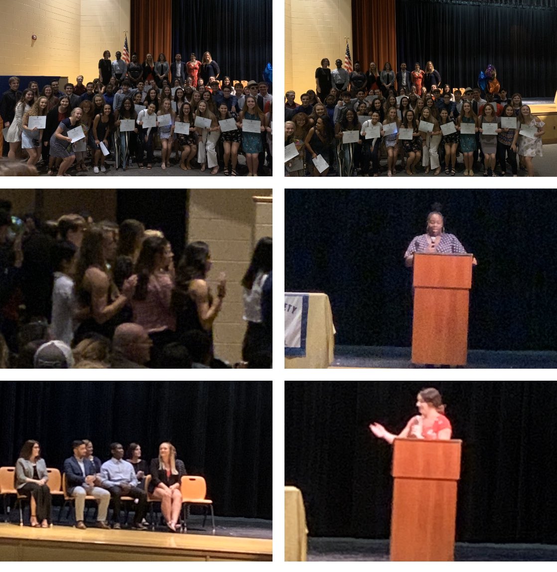 Congratulations to our new NHS members... we are PROUD of U🙌🧡👍🎉 <a href="/UHSTPrincipal/">uhstitans</a>  <a href="/BernerLinda/">Linda Berner, NBCT</a> <a href="/breemcvee/">Bree McAvoy</a>