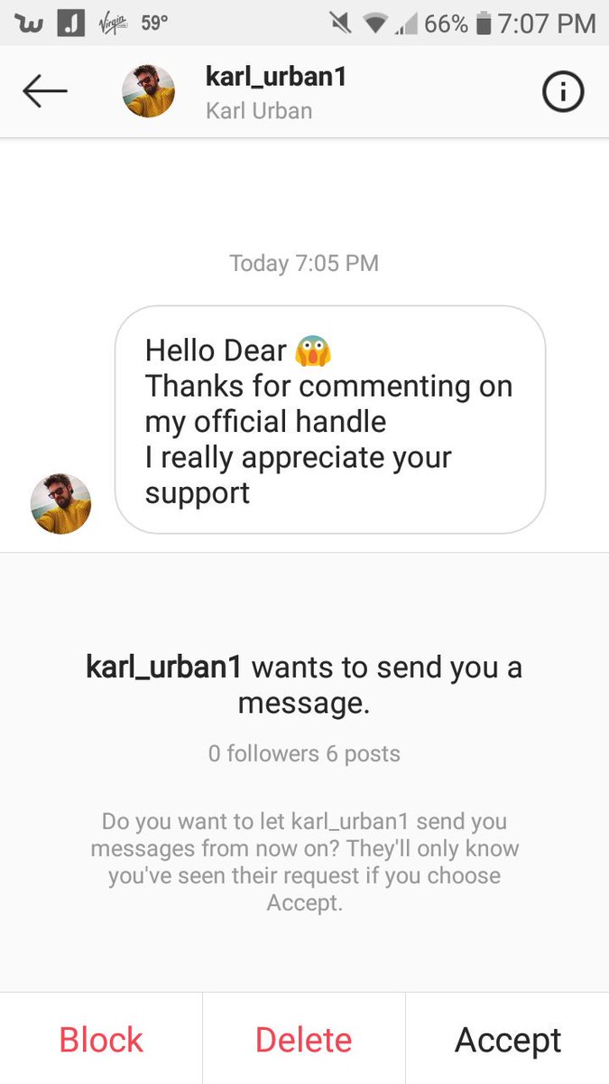 DiannaMims's tweet photo. Jeez 2 in 1 day! Reported and blocked...again. @KarlUrban. #KUrbees https://t.co/P5BYnjZWoQ