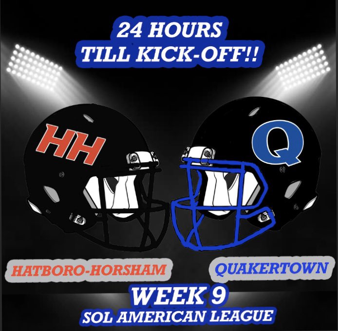 QPantherFB's tweet photo. Less than 24 hours!! We put in the work now it’s time to get paid! Follow us down to Horsham as we take on Hatboro-Horsham. #GetPaid #EarnTheW #BeatHH #PPF https://t.co/3kBmZtDp8Z