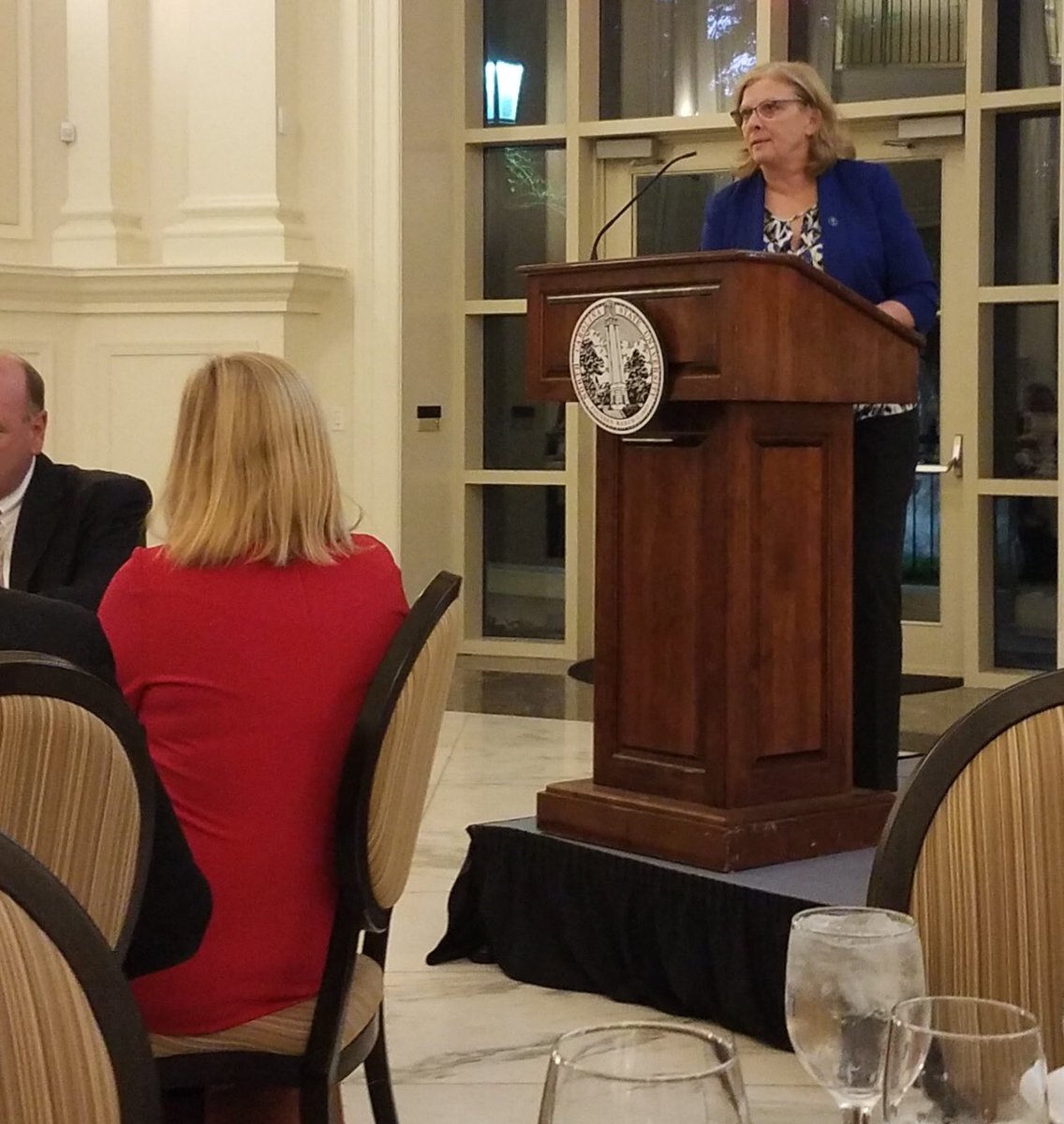 RaleighGov's tweet photo. Transportation was the focus at tonight’s NC Go! event. Mayor McFarlane told the crowd:”We have to get people on board with a transportation network that doesn’t include every person having their own car. Now is the time for visionary leadership. Now is the time to take risks.” https://t.co/KntQT5HIAt