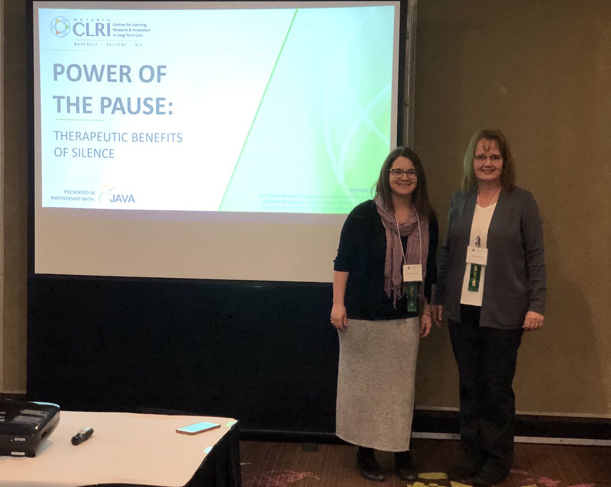 Our workshop <a href="/RPOntario/">Recreation Professionals of Ontario</a> today focused on practicing skills:
👂🏼Listening &amp; taking pause
💜Conveying Empathy
😲Suspending Judgement
❓Asking open ended questions

All 🗝 to human connection and therapeutic relationships in #longtermcare &amp; beyond.
#clritrains #recreation