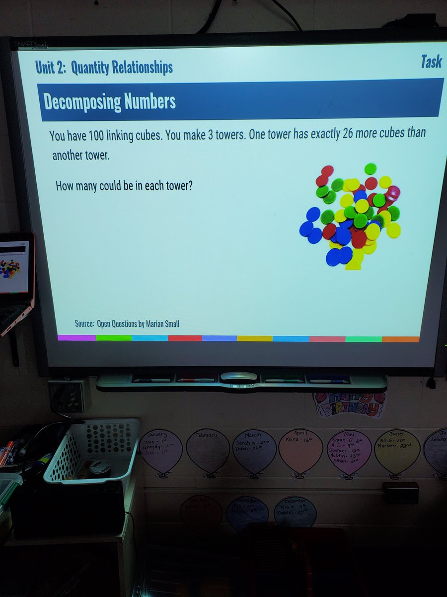 missKAR21's tweet image. Decomposing numbers again today with this engaging tower activity. @EastOroPS #grade3math