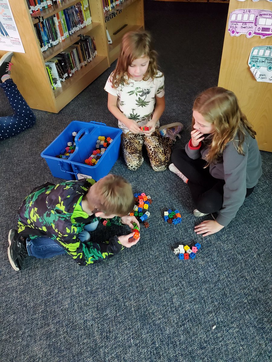 missKAR21's tweet image. Decomposing numbers again today with this engaging tower activity. @EastOroPS #grade3math