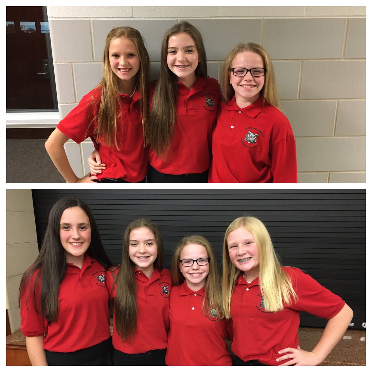 BGMSVolleyball's tweet photo. Not only are these ladies great volleyball players, they are also amazing singers! Great job tonight by the choir! Proud of you all! 🐾 https://t.co/zhpnruO1jW