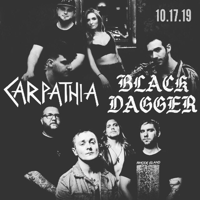Blackdaggerband's tweet photo. It’s happening tonight at Fete Lounge in our home town of Providence. We take the stage at 10PM xx 🗡 https://t.co/OFB3Pcgytd