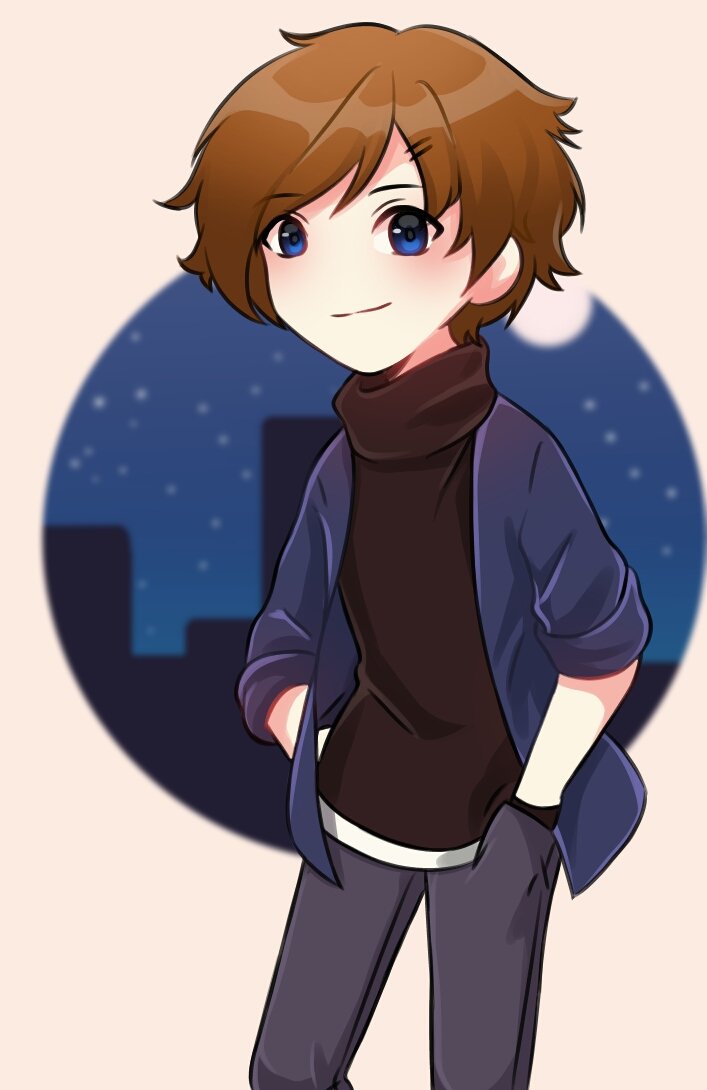 PeachxBunni's tweet photo. Bonn: - Talarea una canción. -

Yo: :0

Bonn: ? 

Yo: HARE UN CANTANTE ALV!!! 

y aquí esta. Su nombre Scott uwu (creoquetengounaobsesionconesenombre) 

     Con       /       Sin https://t.co/NCI3FJtTMb