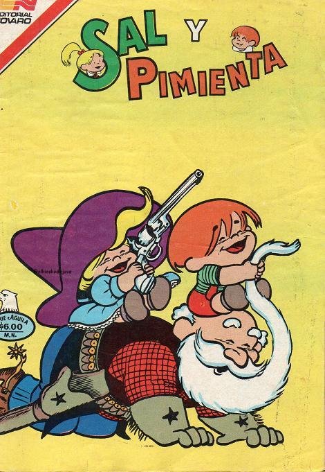 elkioskodejuve's tweet photo. #SalyPimienta (#SaltandPeppper) de #SheldonMayer N° 213 #EditorialNovaro México 1981
En España, algunas historietas fueron traducidas por #Bruguera como #SusiyBebito y publicada en #ZipiyZapeEspecial.
@Donna1848c @LibrosVintage @kioscodeltiempo @Memorabilia_Urb https://t.co/ofWI4SYPkS