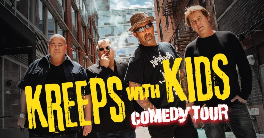 See <a href="/RichVos/">RichVos</a>, Ron Bennington <a href="/BenningtonShow/">Bennington</a>, <a href="/Jimflorentine/">Jim Florentine</a> and <a href="/robertkelly/">Robert Kelly</a> all on one stage when the <a href="/KreepsWithKids/">Kreeps With Kids Tour</a> hits the <a href="/EmeraldTheater/">Emerald Theater</a> in Detroit on Saturday, January 18th.  Tix go on sale tomorrow morning!  Click ticketweb.com/event/kreeps-w… for tickets.
