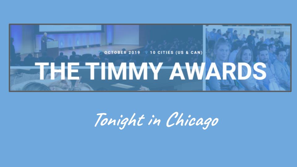 TechMonth's tweet photo. Tonight the CEO of @techmonth @melanie_adcock proudly presents the Diversity in the office place Award at Timmy Awards! @Tech_in_Motion #timmyawards #chicagotech #socialgood #awards #technology #diversityintech https://t.co/Thrj2ul6GD