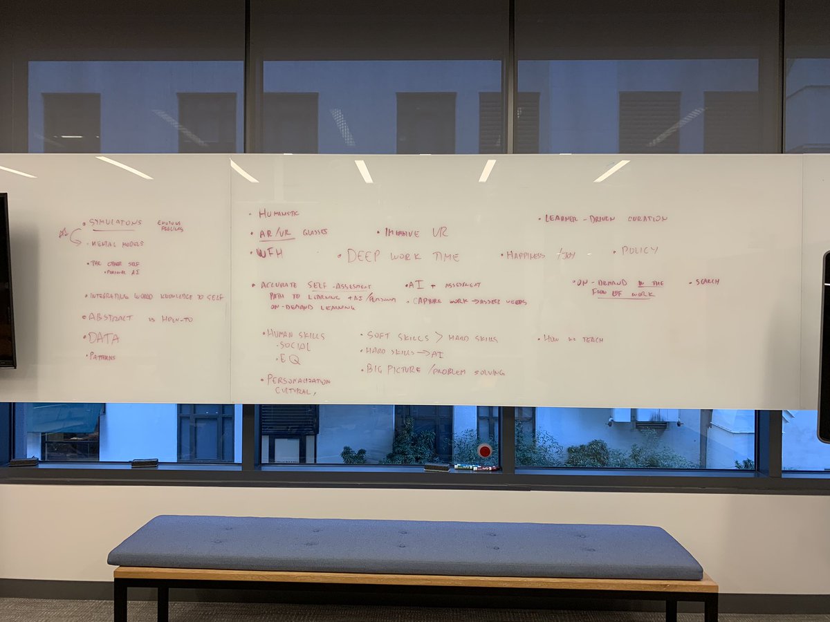 markog's tweet image. My #TechKnowCon breakout session on The Future of Learning & Development