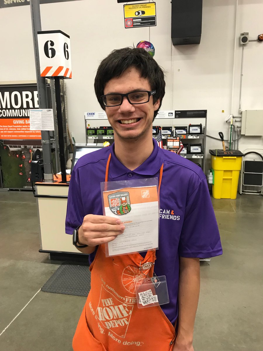 Adam congrats on cashier of the month! Great job.